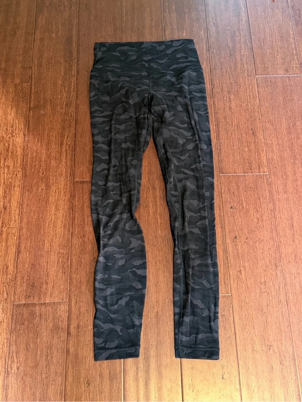 lululemon athletica Black Camo High-Rise Leggings